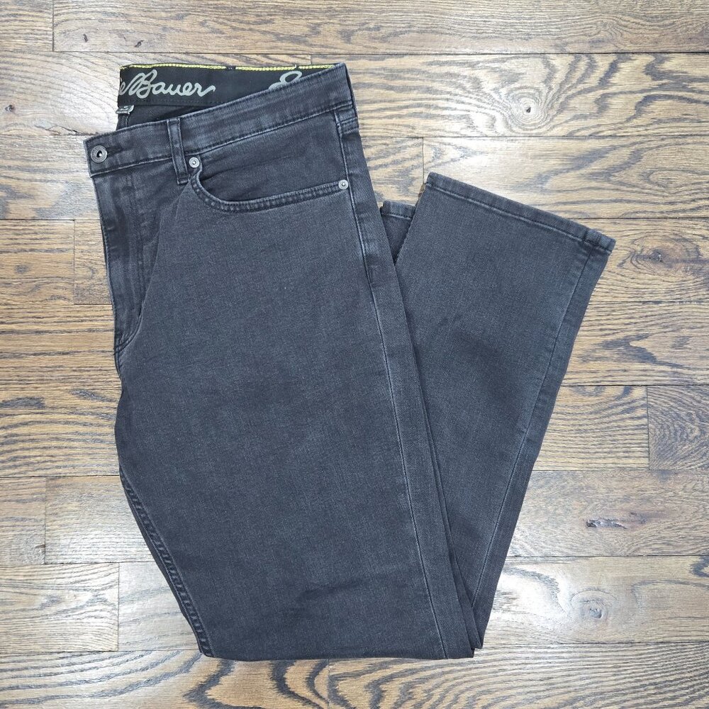Eddie Bauer Voyager Flex 2.0 Jeans Men's 36x32 Stretch Travel Performance Denim